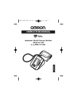 Предварительный просмотр 1 страницы Omron HEM-741CAN Instruction Manual