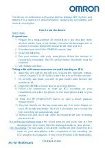 Предварительный просмотр 8 страницы Omron HEM-7530T-E3 Information Sheet