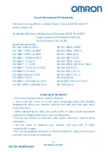 Preview for 13 page of Omron HEM-7530T-E3 Information Sheet