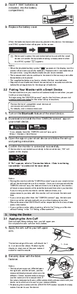 Preview for 3 page of Omron HEM-7600T User Manual