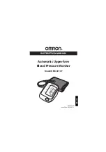 Предварительный просмотр 1 страницы Omron HEM-9210T Instruction Manual