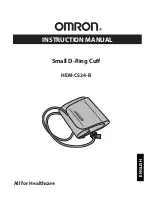 Omron HEM-CS24-B Instruction Manual предпросмотр