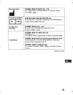 Preview for 39 page of Omron HEM-SOLAR Instruction Manual