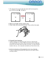 Предварительный просмотр 19 страницы Omron HGM-111 Instruction Manual