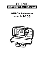 Omron HJ-105 Instruction Manual предпросмотр