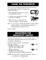 Preview for 12 page of Omron HJ-105 Instruction Manual