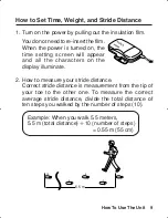 Preview for 9 page of Omron HJ-109 Instruction Manual