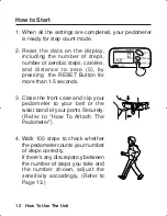 Preview for 12 page of Omron HJ-109 Instruction Manual