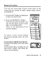 Предварительный просмотр 15 страницы Omron HJ-109 Instruction Manual
