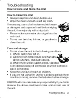 Preview for 17 page of Omron HJ-109 Instruction Manual