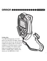 Предварительный просмотр 2 страницы Omron HJ-112-E Instruction Manual