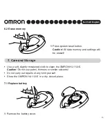 Предварительный просмотр 16 страницы Omron HJ-112-E Instruction Manual