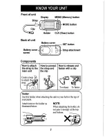 Preview for 7 page of Omron HJ-303 User Manual
