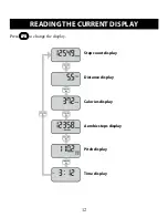 Предварительный просмотр 12 страницы Omron HJ-321 Instruction Manual