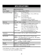 Preview for 20 page of Omron HJ-321 Instruction Manual