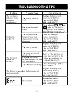 Preview for 22 page of Omron HJ-322U Instruction Manual