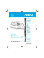 Предварительный просмотр 1 страницы Omron HJA-306 CaloriScan Instruction Manual