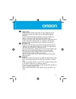 Предварительный просмотр 13 страницы Omron HJA-306 CaloriScan Instruction Manual