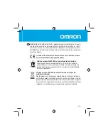 Предварительный просмотр 33 страницы Omron HJA-306 CaloriScan Instruction Manual