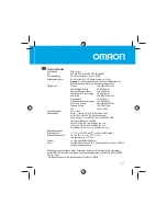 Предварительный просмотр 37 страницы Omron HJA-306 CaloriScan Instruction Manual