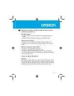 Предварительный просмотр 41 страницы Omron HJA-306 CaloriScan Instruction Manual