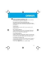 Предварительный просмотр 49 страницы Omron HJA-306 CaloriScan Instruction Manual