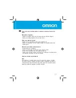 Предварительный просмотр 51 страницы Omron HJA-306 CaloriScan Instruction Manual