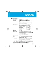 Предварительный просмотр 57 страницы Omron HJA-306 CaloriScan Instruction Manual