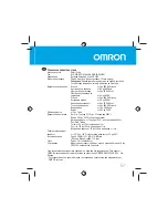 Предварительный просмотр 67 страницы Omron HJA-306 CaloriScan Instruction Manual