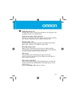 Предварительный просмотр 69 страницы Omron HJA-306 CaloriScan Instruction Manual