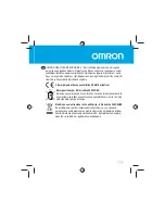 Предварительный просмотр 113 страницы Omron HJA-306 CaloriScan Instruction Manual