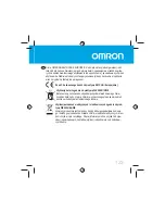 Предварительный просмотр 123 страницы Omron HJA-306 CaloriScan Instruction Manual