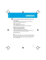 Предварительный просмотр 131 страницы Omron HJA-306 CaloriScan Instruction Manual