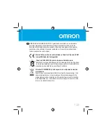 Предварительный просмотр 133 страницы Omron HJA-306 CaloriScan Instruction Manual