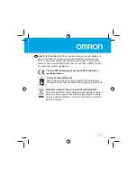 Предварительный просмотр 153 страницы Omron HJA-306 CaloriScan Instruction Manual