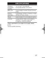 Предварительный просмотр 39 страницы Omron HJA-312 Instruction Manual