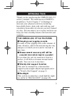 Предварительный просмотр 3 страницы Omron HJA-313 Instruction Manual