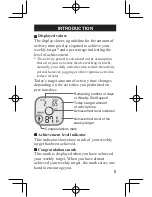 Preview for 7 page of Omron HJA-313 Instruction Manual