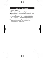 Preview for 9 page of Omron HJA-313 Instruction Manual