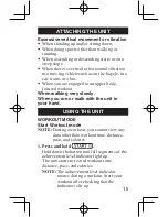 Предварительный просмотр 17 страницы Omron HJA-313 Instruction Manual