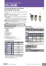 Preview for 1 page of Omron HL-5000 - Manual