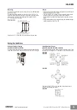 Preview for 5 page of Omron HL-5000 - Manual