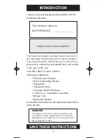 Preview for 3 page of Omron HR-100CAN Instruction Manual