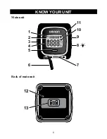 Preview for 6 page of Omron HR-500U Instruction Manual