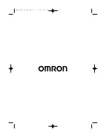 Omron HV-F127 Instruction Manual preview
