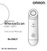 Preview for 1 page of Omron HWZ-1000T Instruction Manual