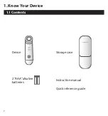 Preview for 8 page of Omron HWZ-1000T Instruction Manual
