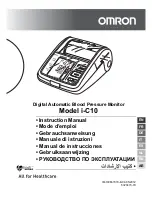 Предварительный просмотр 1 страницы Omron i-C10 Instruction Manual