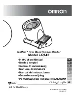 Preview for 1 page of Omron i-Q142 Instruction Manual
