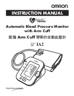 Preview for 1 page of Omron IA2 Instruction Manual